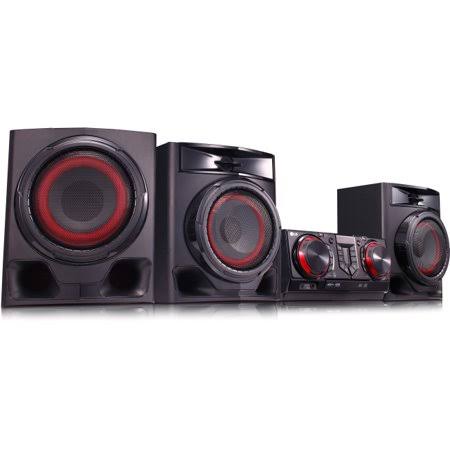 Refurbished LG CJ45 720W Hi-Fi Shelf System, Black