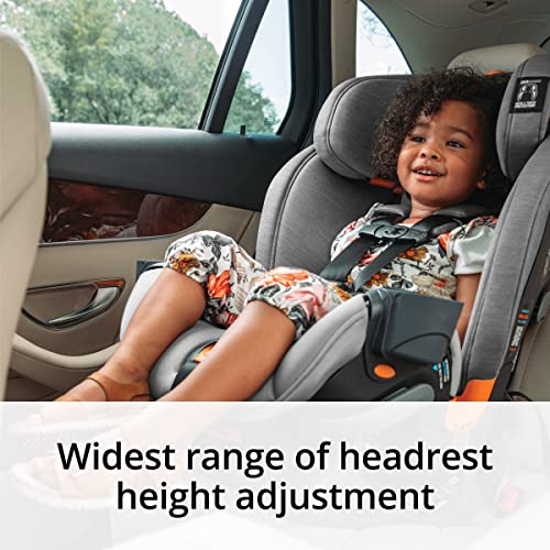 Chicco OneFit™ ClearTex® Slim All-in-One Car Seat, Rear-Facing Seat for Infants 5-40 lbs., Forward-Facing Car Seat 25-65 lbs., Booster 40-100 lbs.