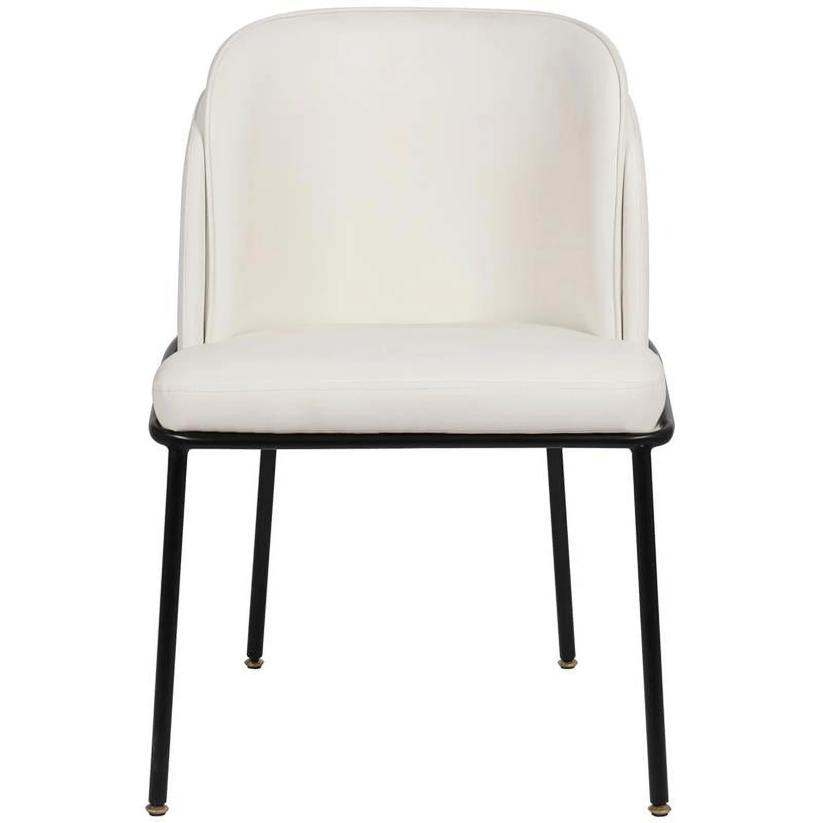 Meridian Furniture Jagger White Vegan Leather Dining Chair