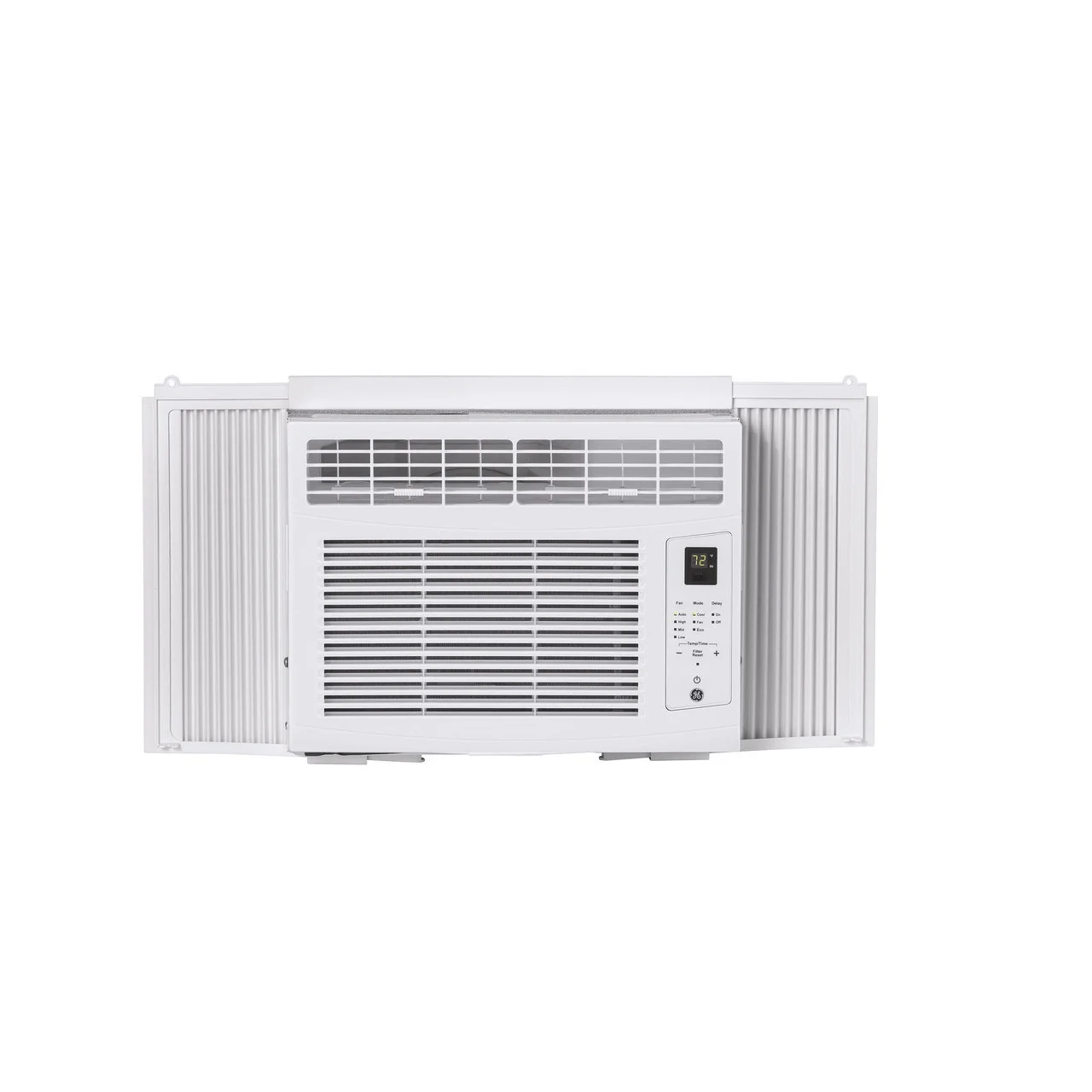 GE AHQ06LZ Window Air Conditioner with 6000 BTU Cooling Capacity, 3 Fan Speeds, 115 Volts, in White