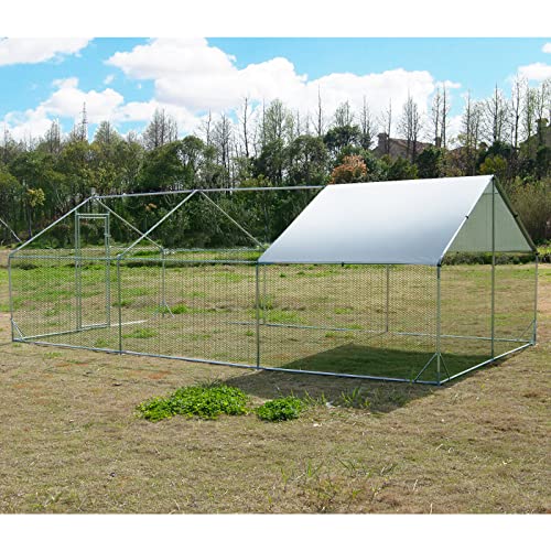 Large Metal Chicken Coop