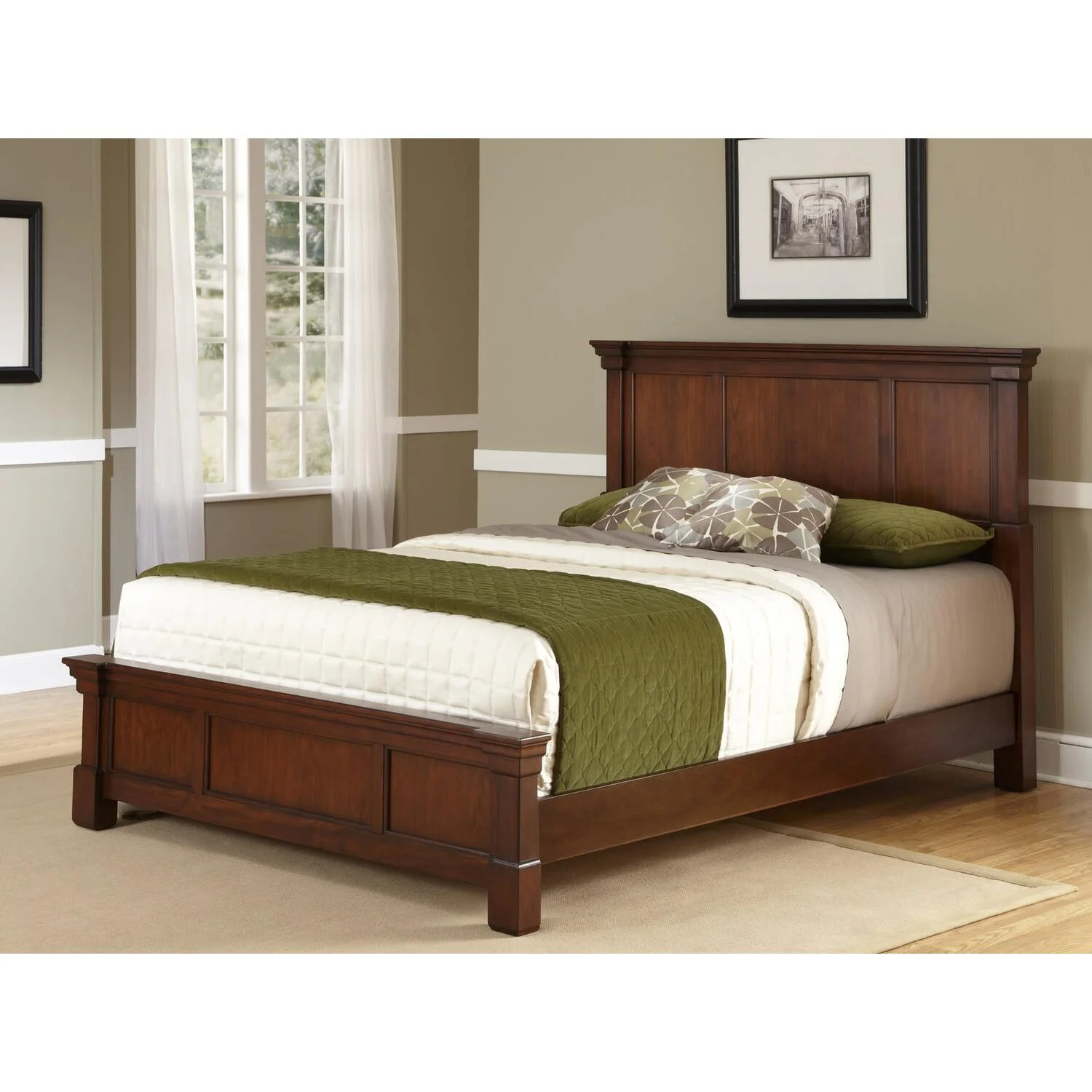Homestyles Aspen Brown King Bed