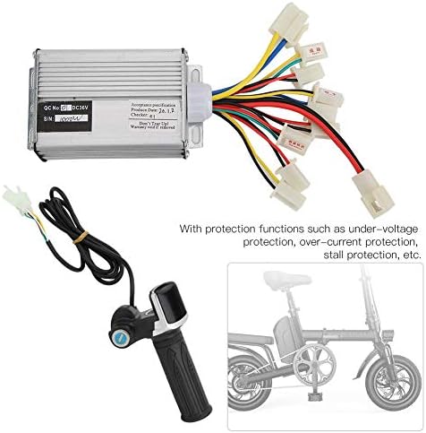 Keenso 36v Controller, Multifunctional 1000w Ebike Throttle Speed Controller for Electrical Scooter E Bike Bicycle Tricycle