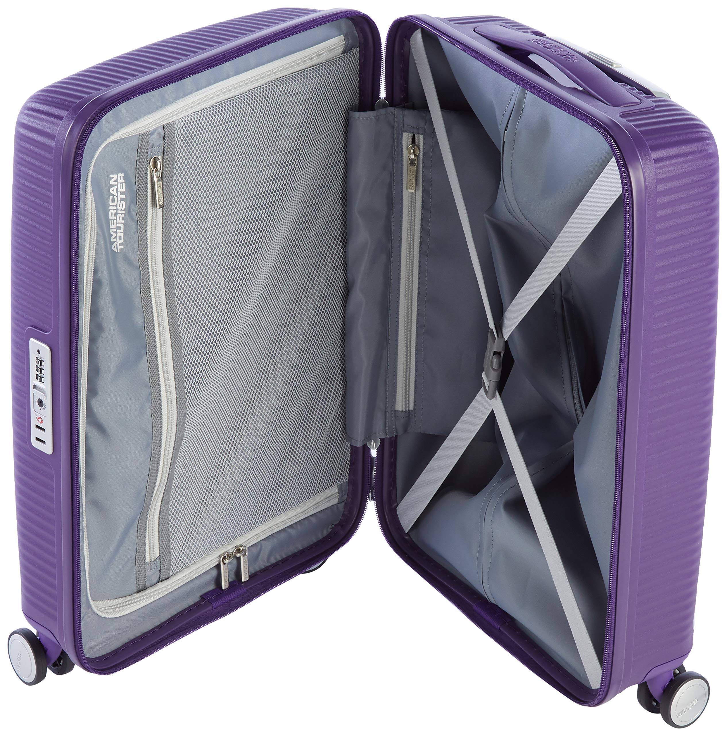 American Tourister Curio 20x22 Spinner Purple