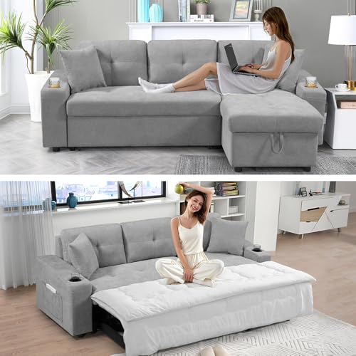 Reversible Sectional Sofa Couch