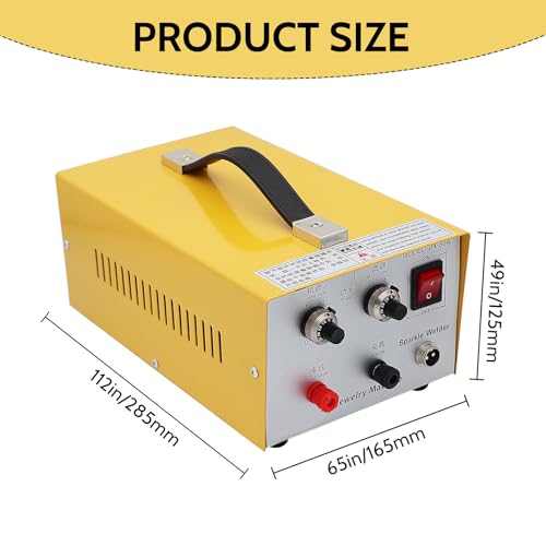 Jewelry Spot Welder,30A Electric Spot Welder,Professional Pulse Welding Machine for Gold,K Gold,Silver,Platinum and High-Grade Steel,Adjustable
