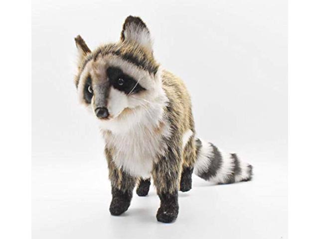 Hansa Standing Racoon Plush