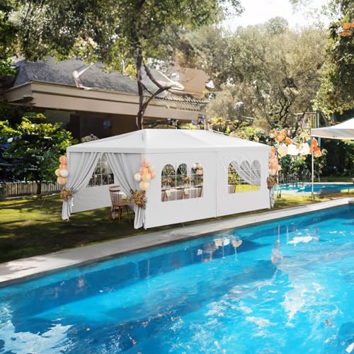 Outdoor Party Tent 10x30 Black Tents for Parties
