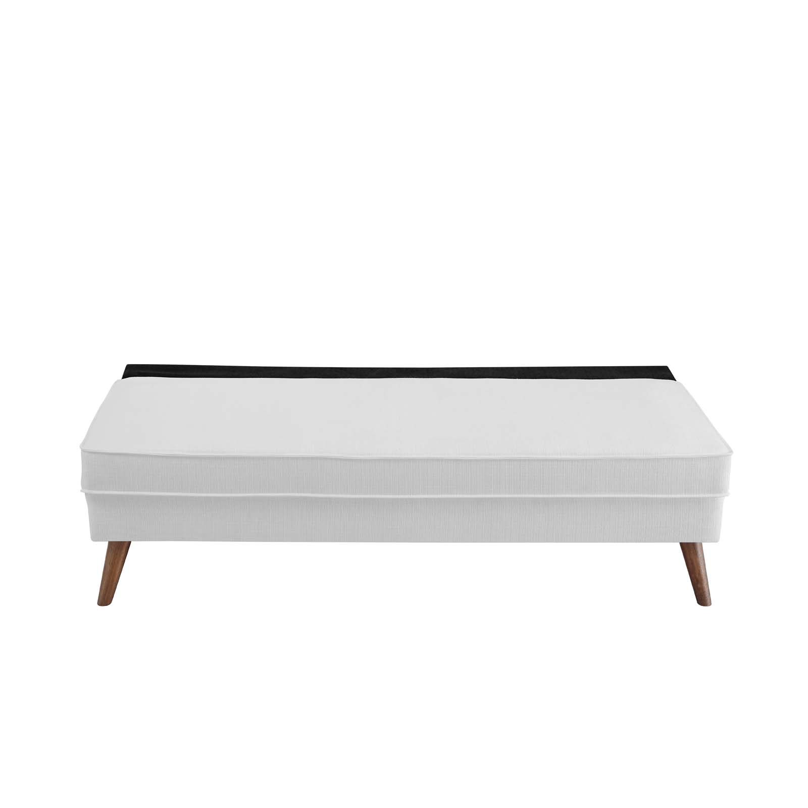 Modern Contemporary Urban Design Living Room Lounge Club Lobby Sofa, Fabric, White