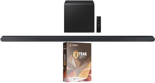 Samsung HW-S61D 5.0 Ch All-in-one Wireless Dolby Atmos Soundbar with 2 Year Amber Protection Plan (2024)