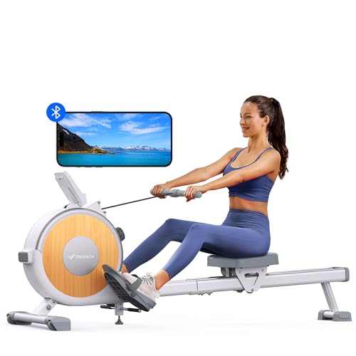 MERACH Rowing Machines for Home, Magnetic Rowing Machine with 16 Levels, Rower Machine of Quiet Resistance