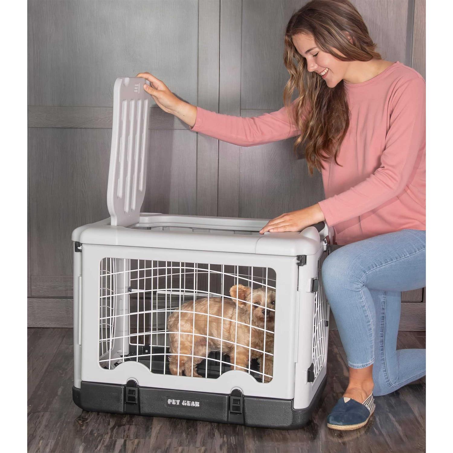 Pet Gear The Other Door Steel Crate - Pet Supplies online store