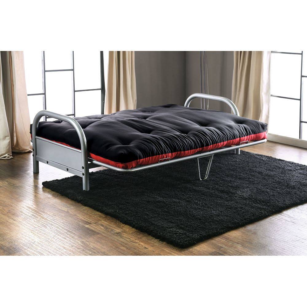 Furniture of America Futon Mattress Aksel Black Red