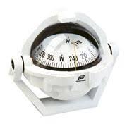 Plastimo Offshore 135 Compass (Flush Mount) White with Black Flat Card
