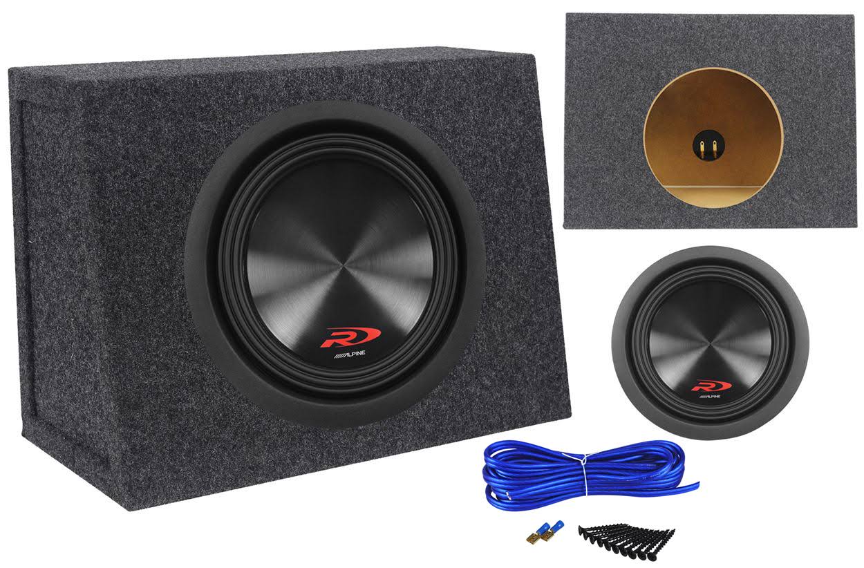 Alpine SWR-8D2 8x22 Dual 2-Ohm Type-R Series Car Subwoofers
