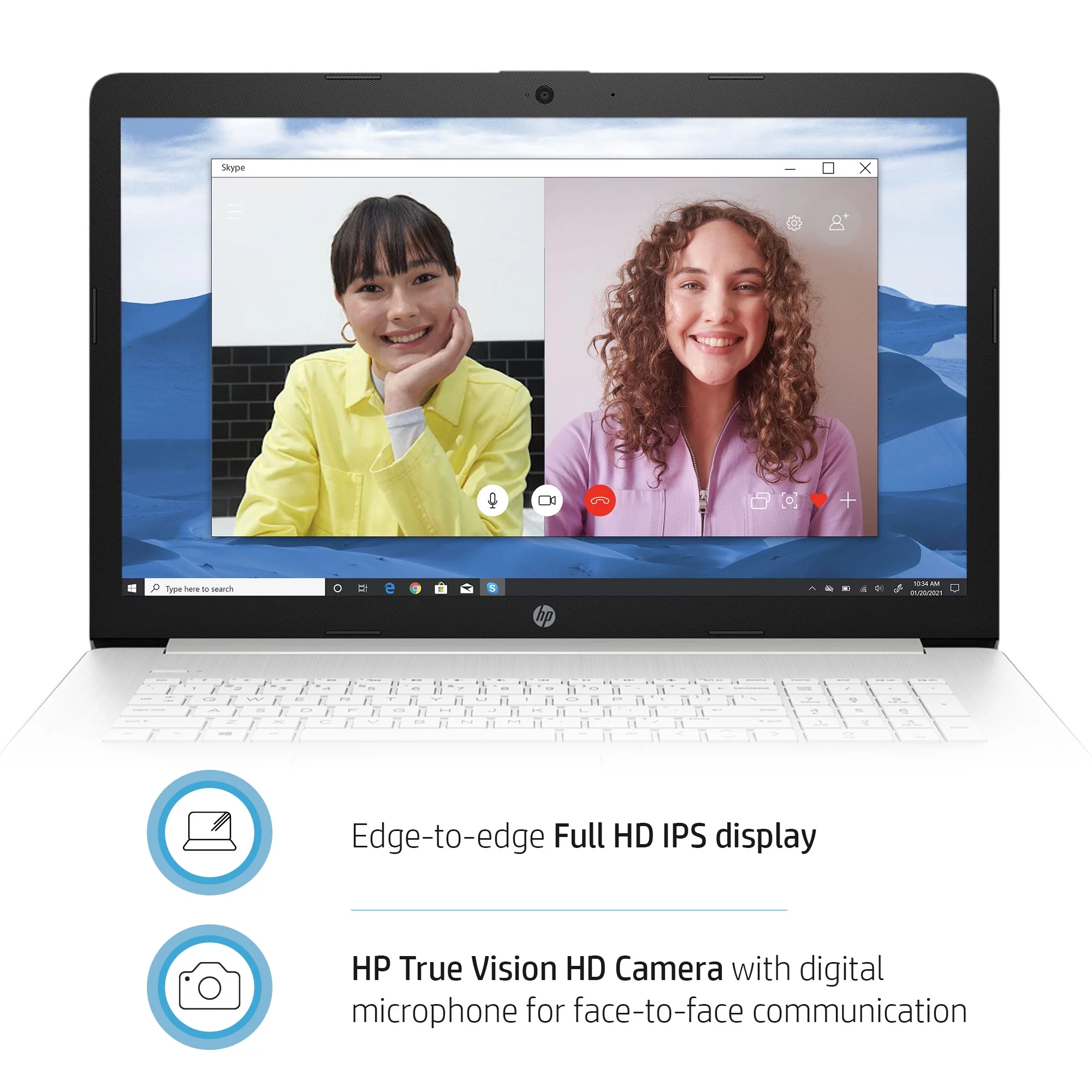 Restored HP 17-by4061nr 17.3" FHD i5-1135G7 2.4GHz Intel Iris Xe Graphics 8GB RAM 512GB SSD Win 10 Home or higher Natural Silver (Refurbished)