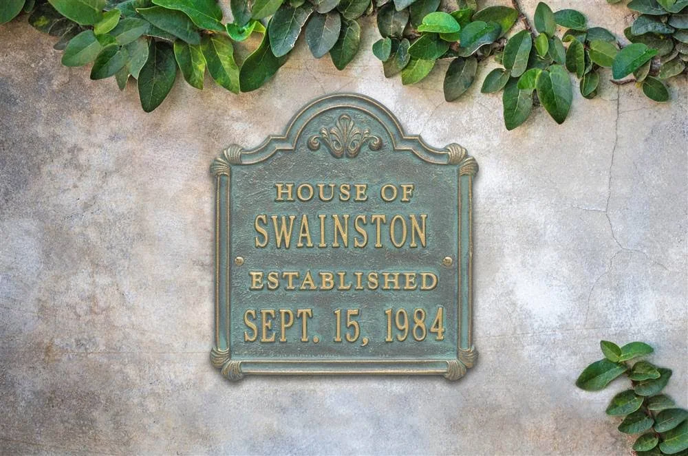 Whitehall Chatham Personalized Anniversary Wedding Plaque