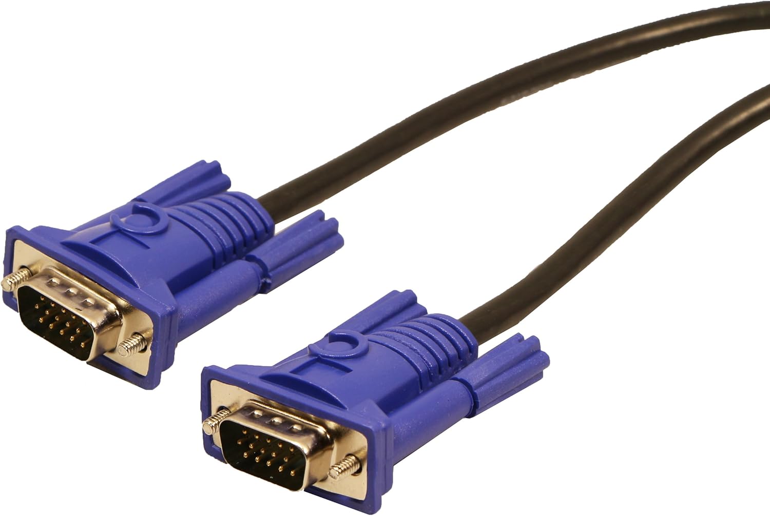 VGA Cable 100ft - Computer/Monitor/Projector/PC/TV Cord 15 PIN Pack of 2