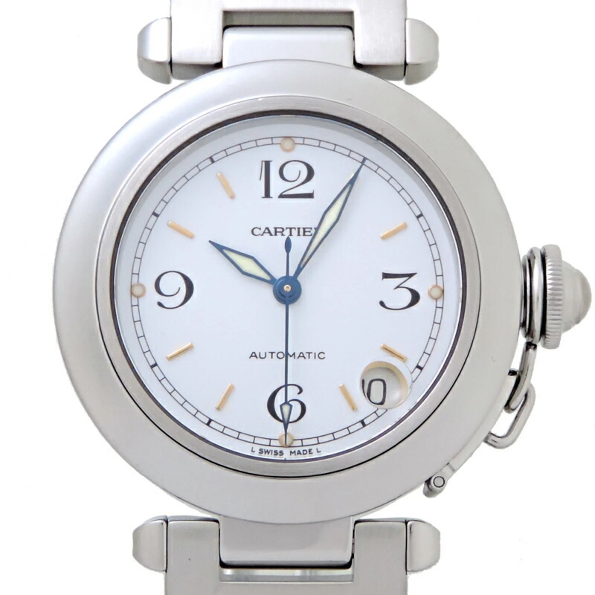 Pre-Owned Cartier Pasha C de Watch Men's W31015M7 (Good)