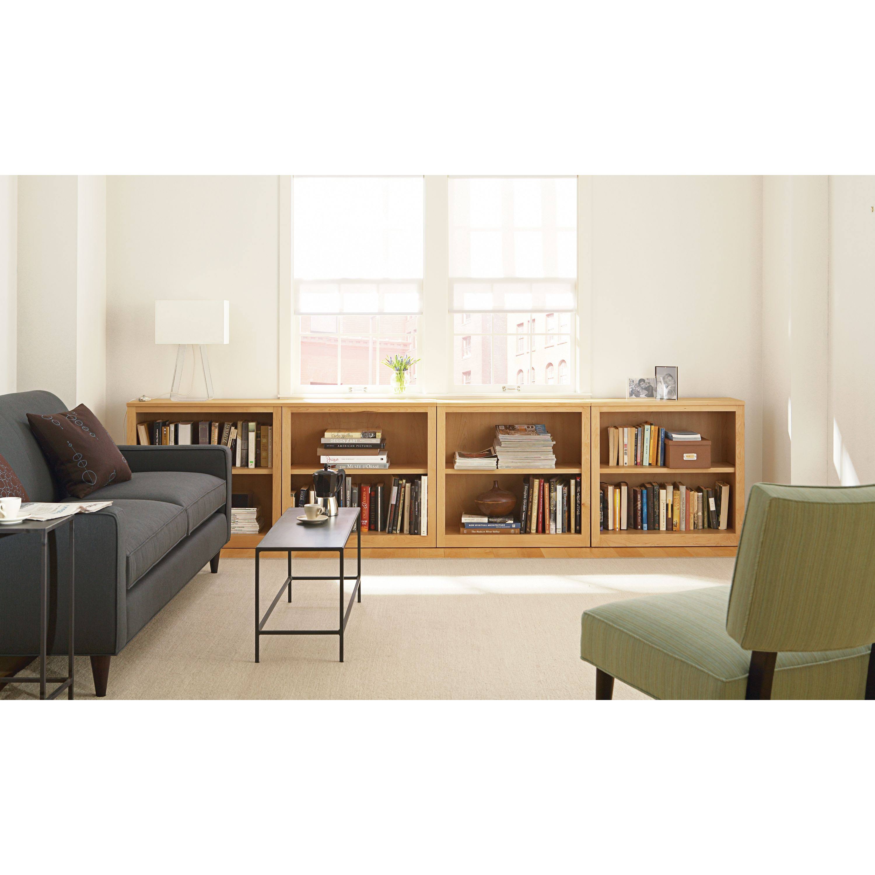 Room u0026 Board | Modern Woodwind 70W 12D 30H Console Bookcase