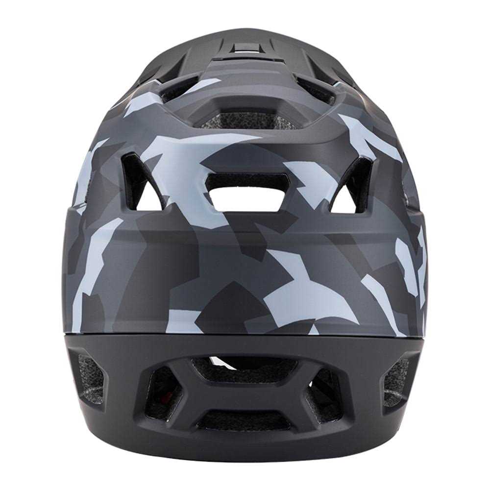 Anself Full Face Mountain Bike Helmet Adult Racing Downhill MTB Helmet with Visor - Sports Supplies Online Store
