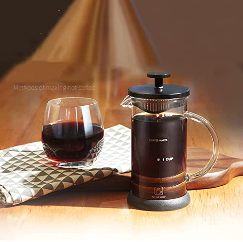 coffee machines French Press Coffee Maker with Double Triple,Heat Resistant Borosilicate Glass,Stainless Steel Filter,for Home And Office