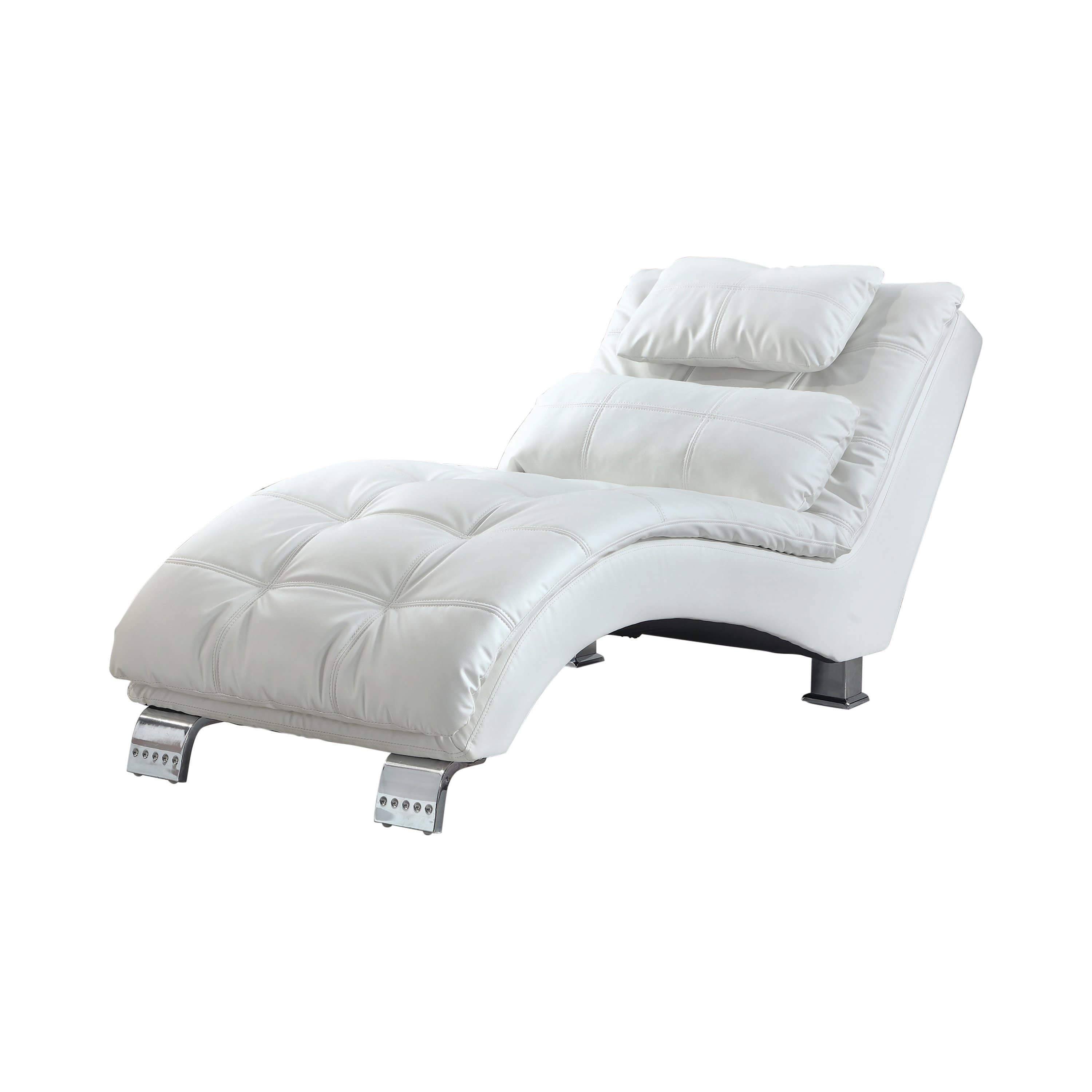Coaster Accent Seating Casual and Contemporary Living Room Chaise