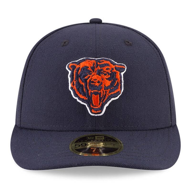 Chicago Bears New Era Omaha Low Profile 59FIFTY Structured Hat - Navy