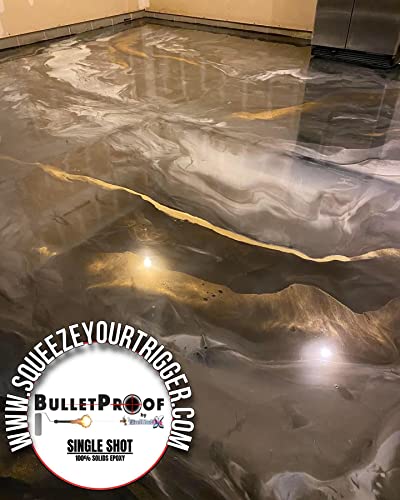 BP Resins: Single Shot |100% Solids Epoxy Resin Kit (3 Gallon) Solvent-Less, Two Component Gloss Coat Finish- Low VOC! Industrial Use, Garages