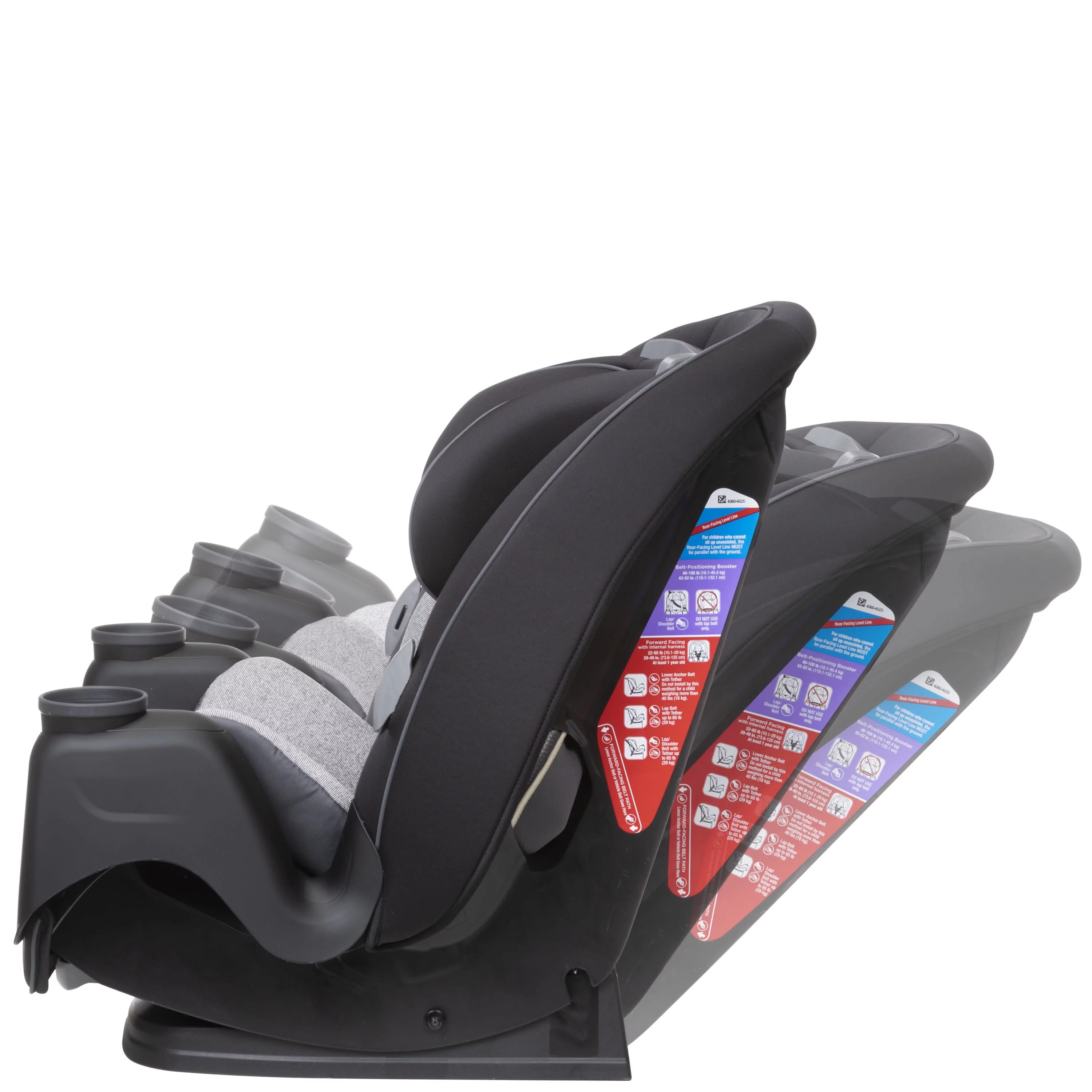 Safety 1st Grow and Go Sprint All-in-1 Convertible Car Seat, Silver Lake