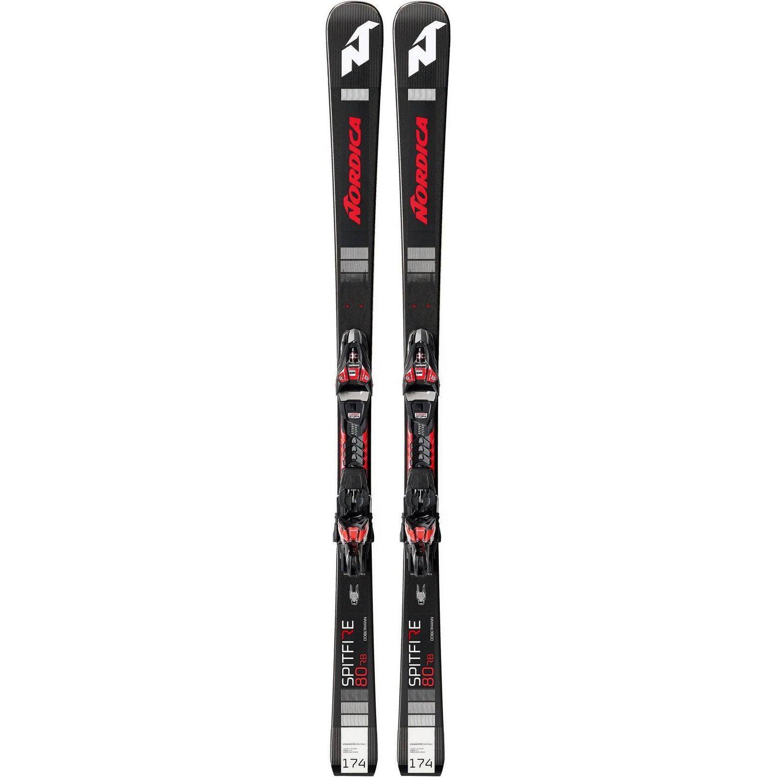 Nordica 2020 Dobermann Spitfire 76 RB Skis w/Xcell 12 FDT Bindings