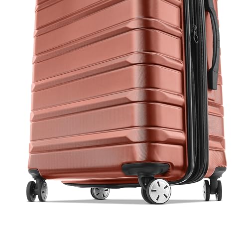 Samsonite Omni 2 Hardside Expandable Luggage with Spinner Wheels, 2-Piece Set (19/24), Lagoon Blue