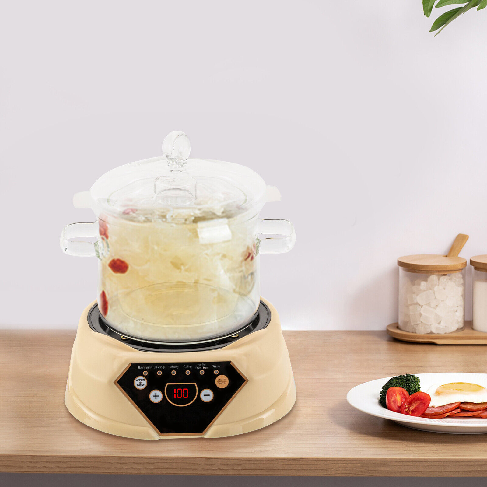 Multifunctional Health Pot Automatic Electric Stew Pot for Making Tea Porridge