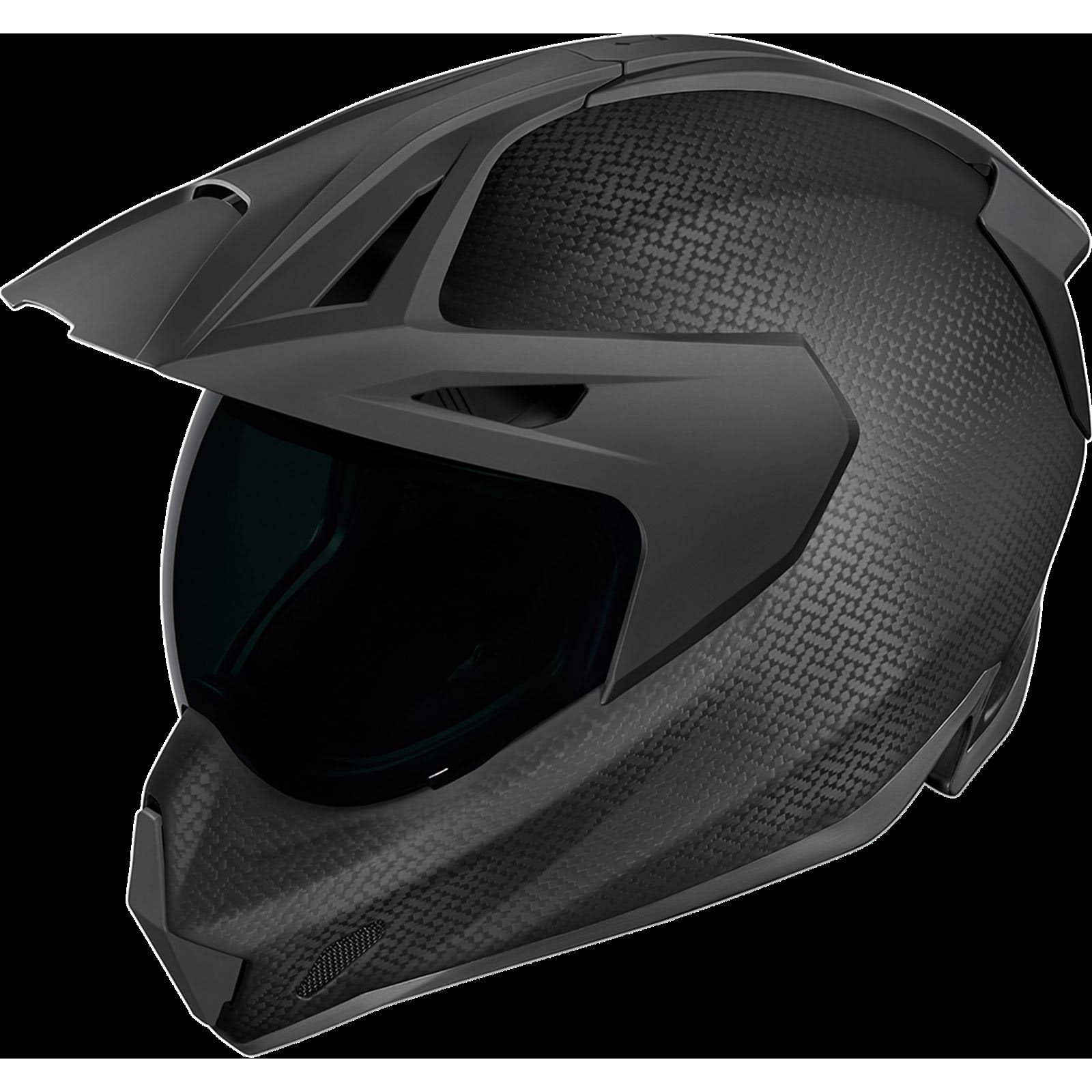 Icon Variant Pro Ghost Carbon Helmet (Large, Black)