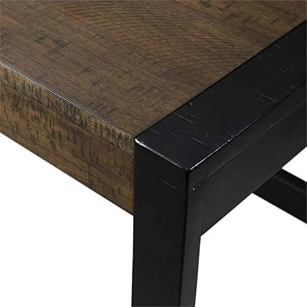 Contemporary Multipurpose Home Bar Living Room Sofa Bar Table Set With 3 Upholstered Stools In Walnut And Taupe Fabric