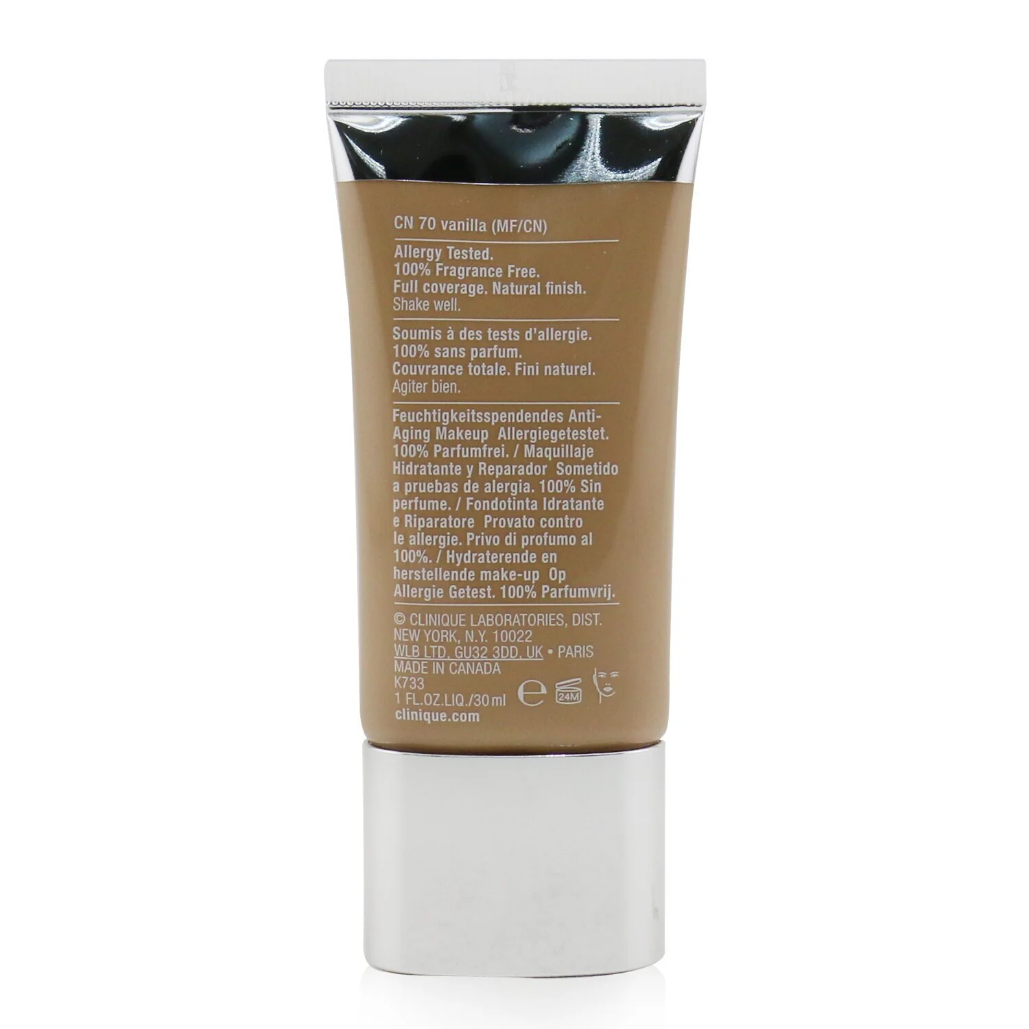 Clinique Even Better Refresh Hydrating And Repairing Makeup - # WN 01 Flax  30ml/1oz