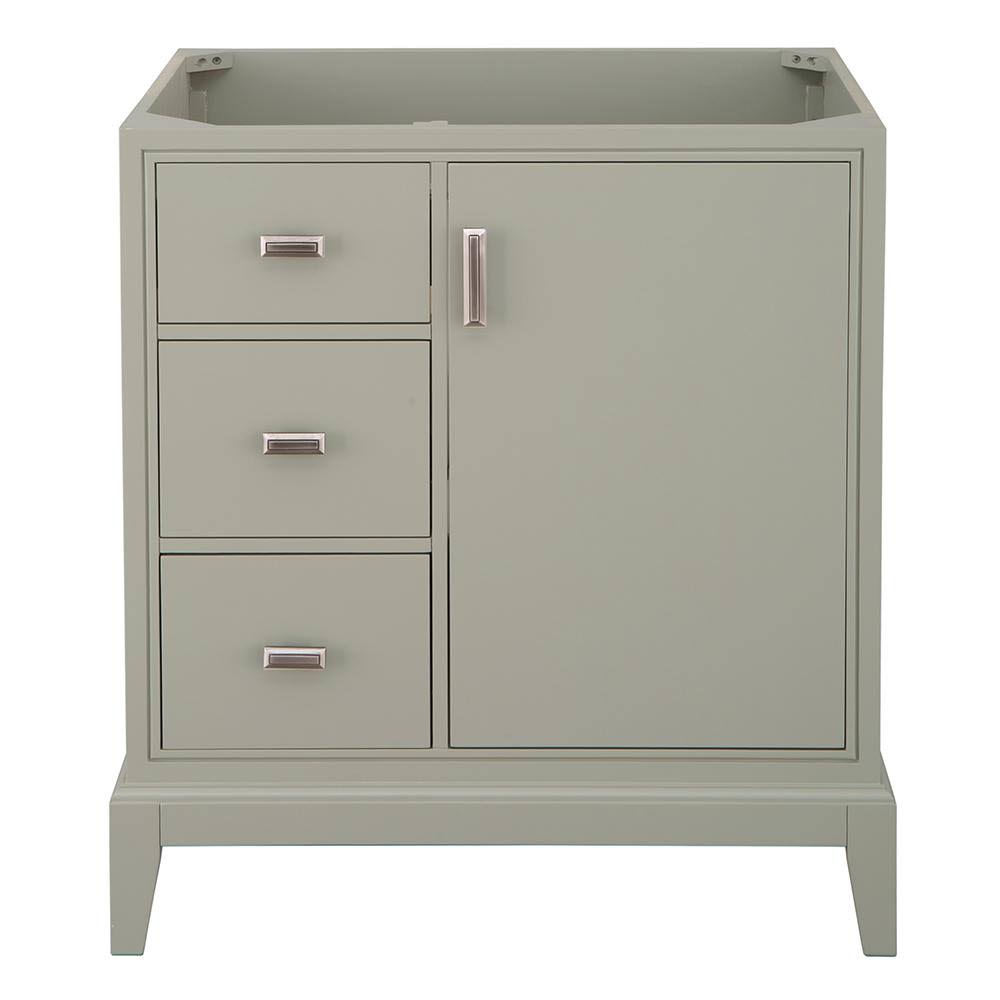 Home Decorators Collection Shaelyn 30 in. W x 21.75 in. D Vanity Cabinet Only in Sage Green