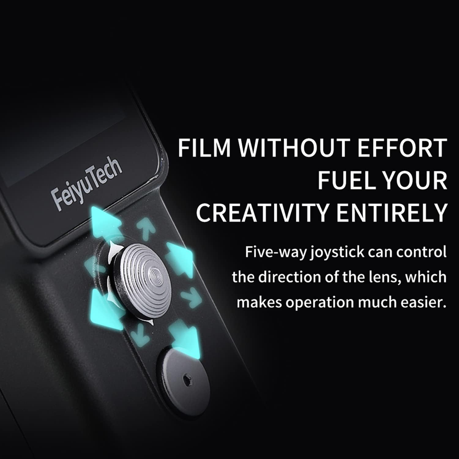 Feiyu Pocket 2-Light Handheld 3-Axis Gimbal Stabilized 4K Video Action Camera,130° View,Magnetic AL. Alloy Boby with Mic Speaker,4xZoom,12MP Photo