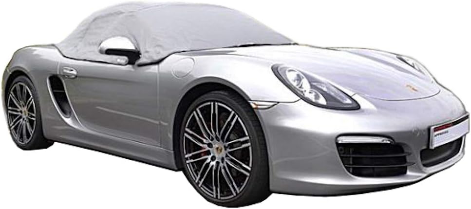 North American Custom Covers Compatible Soft Top Roof Protector Half Cover for Porsche Boxster 981