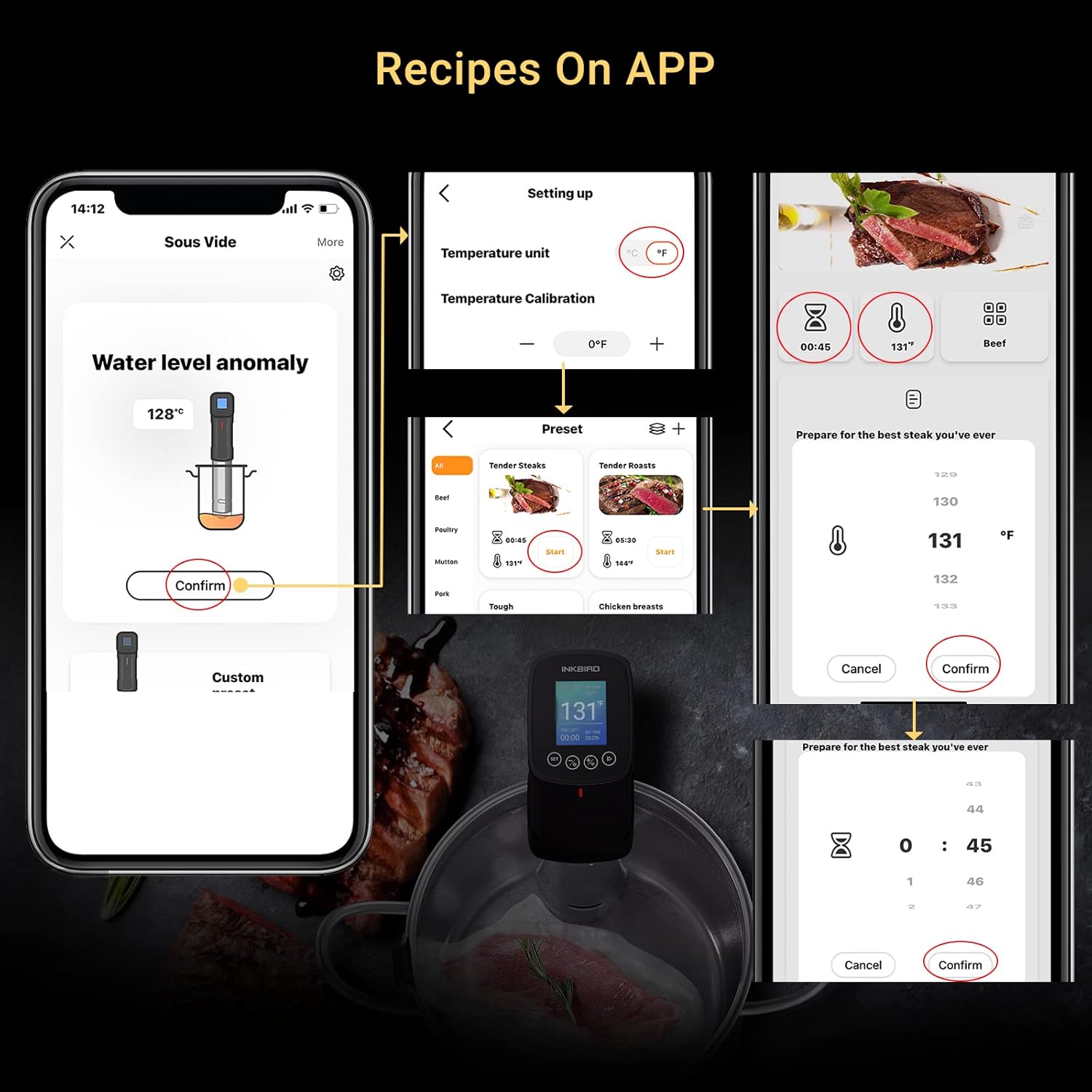 Inkbird Sous Vide Precision Cooker