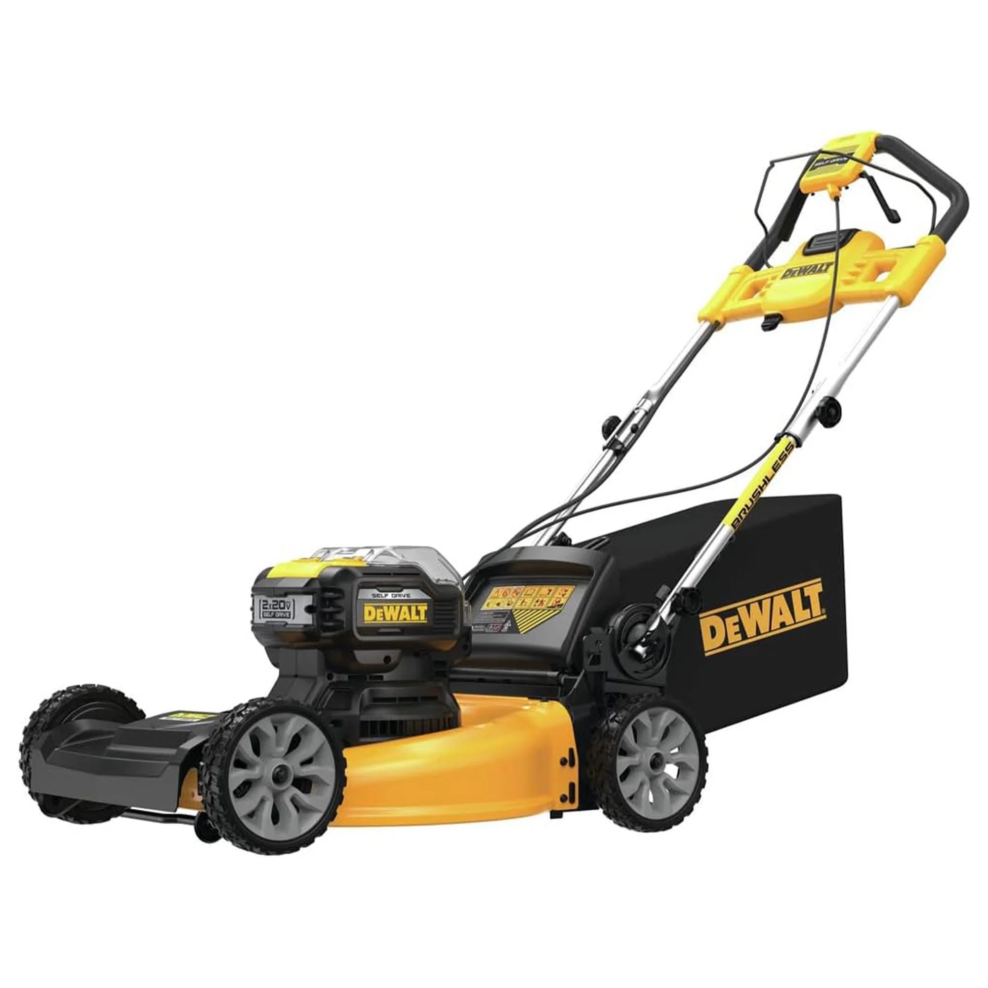 DEWALT 20V MAX Self Propelled 21.5 Inch Automatic Brushless Lawn Mower