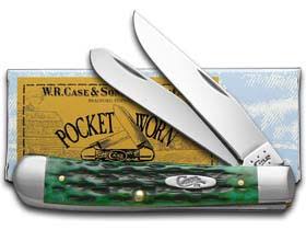 Case Trapper Bermuda Green Pocket Worn