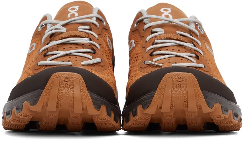 on Running Men & S Cloudventure - Pecan / Brown