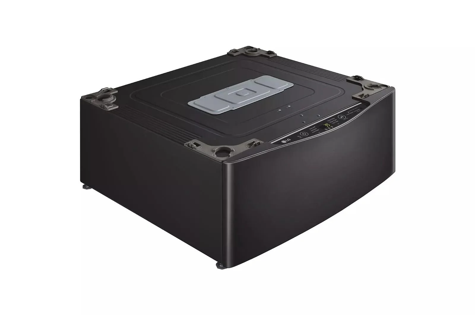 Lg Wd200cv 1.0 Cu. Ft. Sidekick Pedestal Washer - Graphite Steel