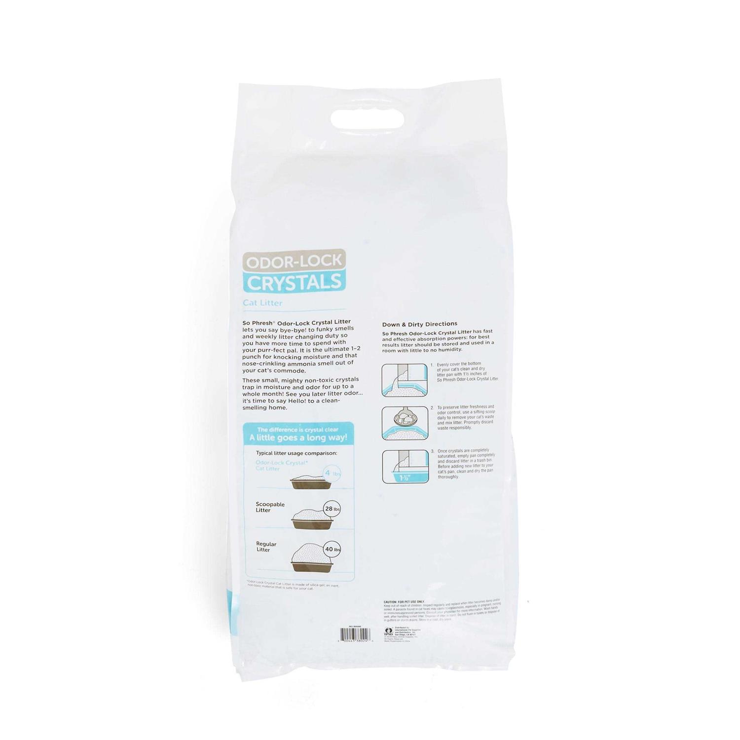 So Phresh Odor-Lock Crystal Cat Litter - Pet Supplies online store