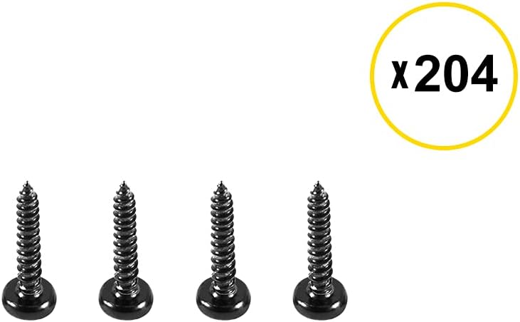 VEVOR Deck Balusters, 51 Pack Metal Deck Spindles, 32.25"x1" Staircase Baluster with Screws, Aluminum Alloy Deck Railing for Wood and Composite Deck