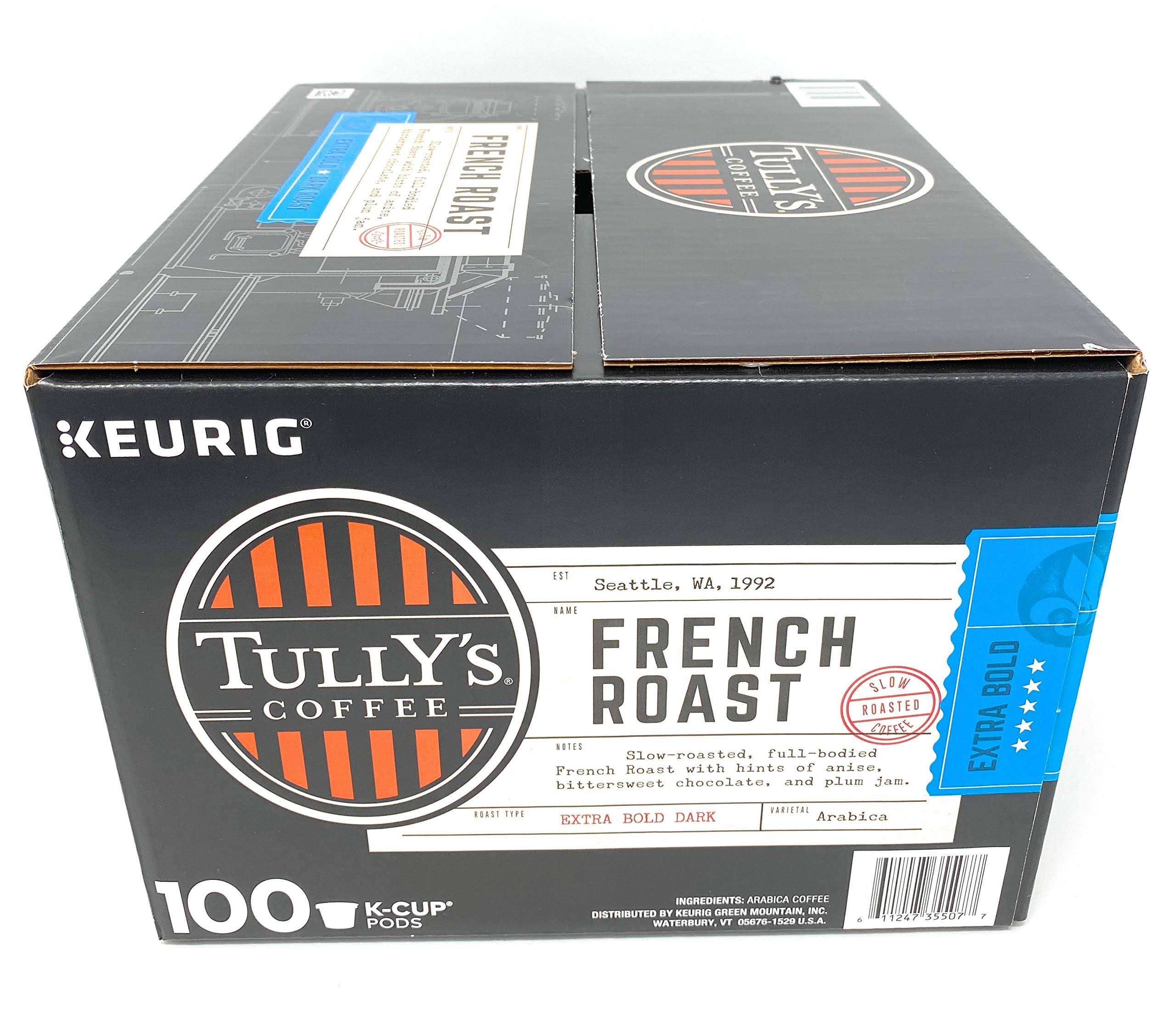 Tully&s Coffee French Roast K-Cup Pods (100 ct.)