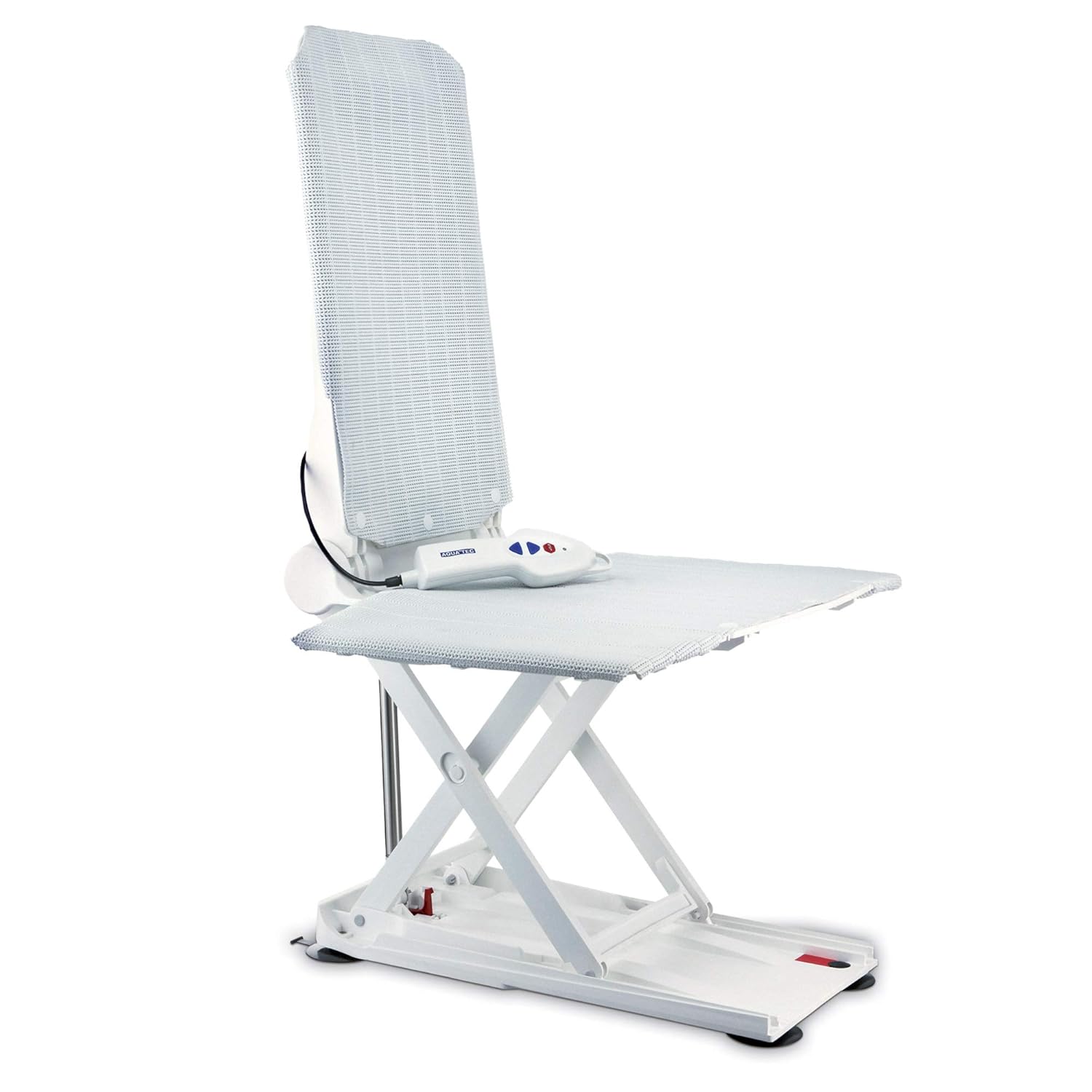 Aquatec XL Heavy Duty Bath Lift, Electric Lift with Hand Remote, 375 lb. Weight Capacity, White, 1573862