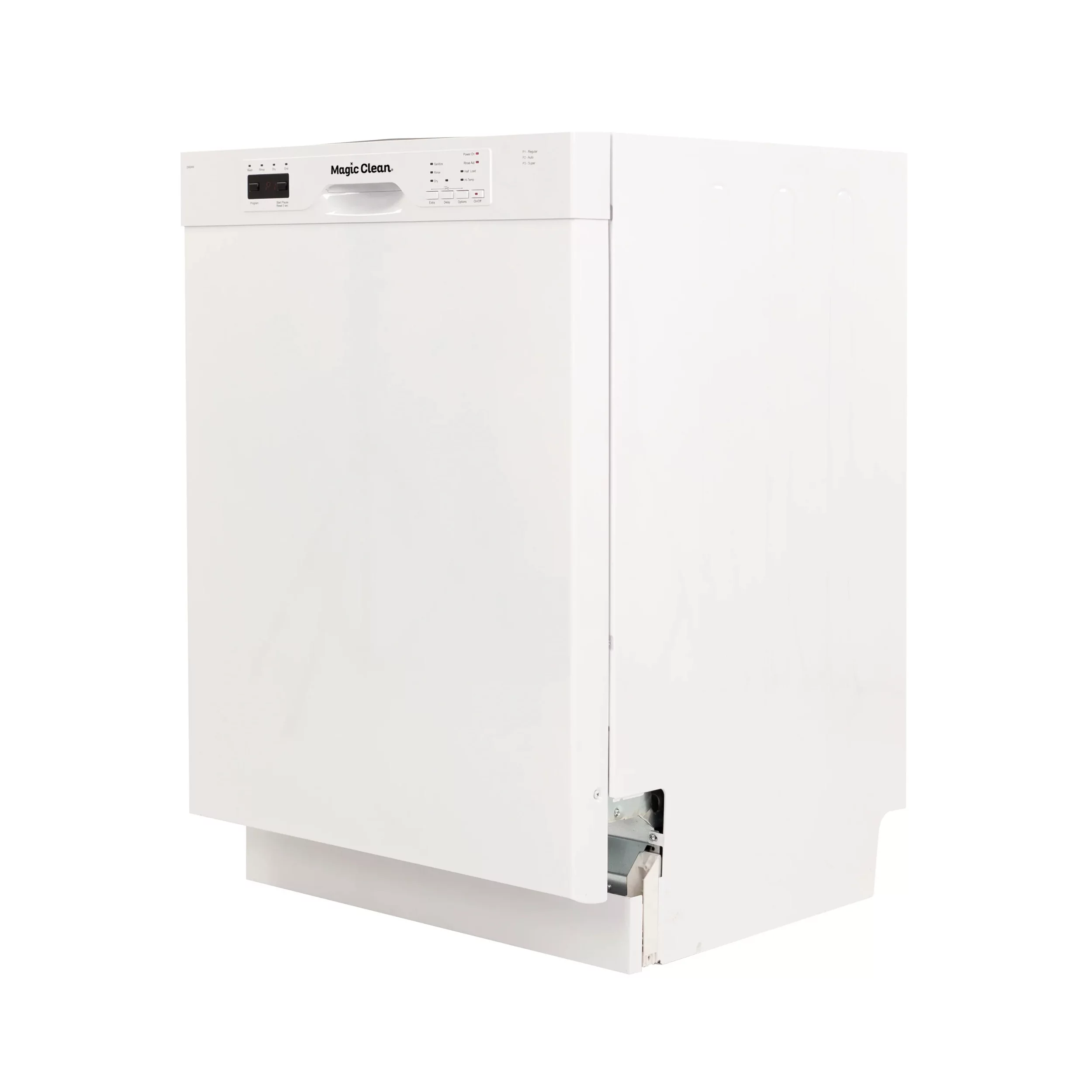 Magic Clean Dishwasher 24" Front Control White