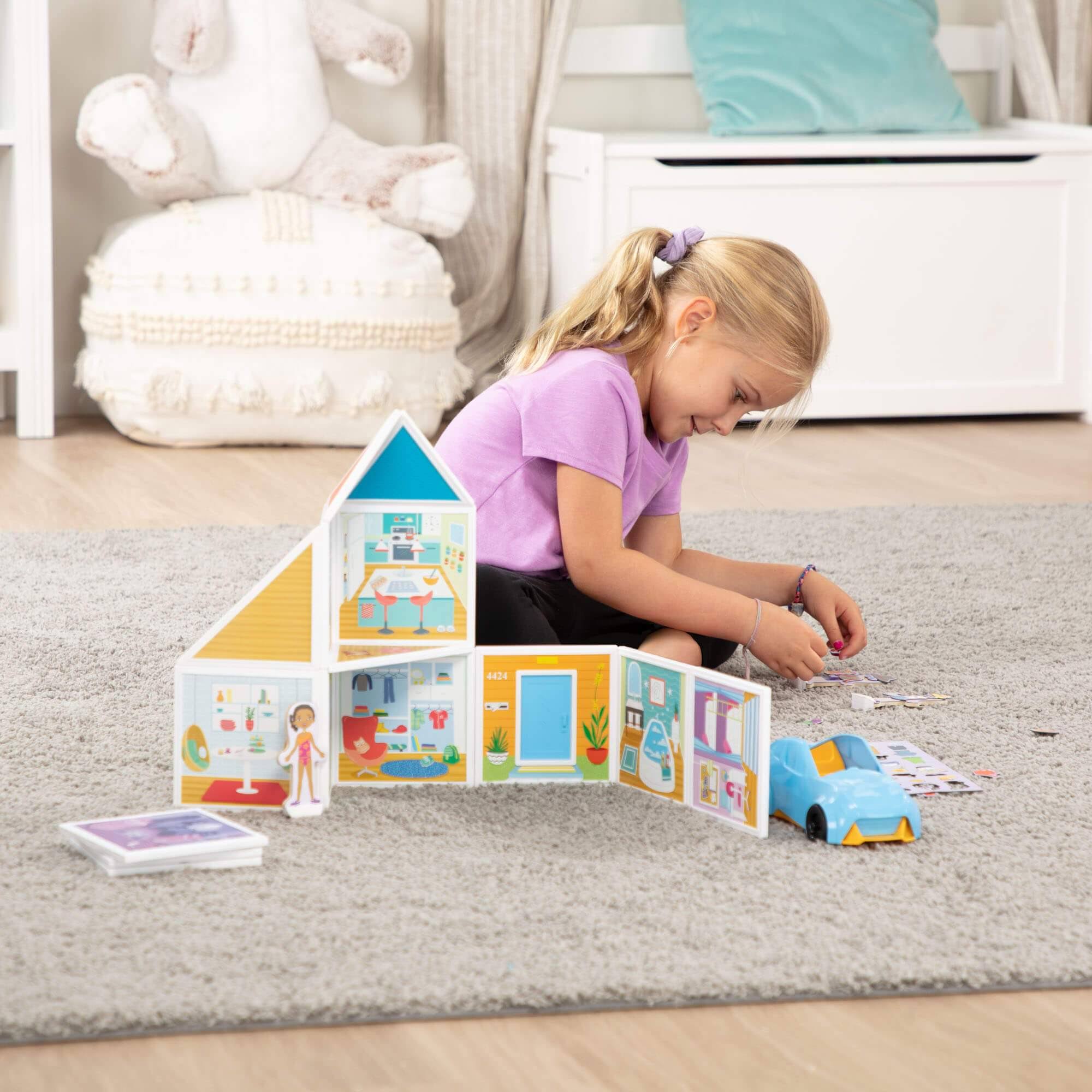 Melissa u0026 Doug - MAGNETivity Magnetic Building Play Set - Our House